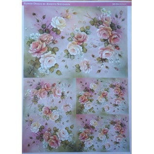 DECOUPAGE AND ACCESSOIRES Decoupage paper roses Design