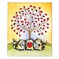 Penny Black Rubber stamp: heart tree