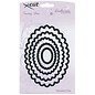 Docrafts / Papermania / Urban Hekkende Dies - Scalloped Oval (5pcs) Large