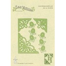Leane Creatief - Lea'bilities und By Lene Flower corner cutting and embossing template.