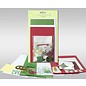 BASTELSETS / CRAFT KITS Set di carte da personalizzare, "inverno", di 4 carte, dimensioni 11,5 x 21 cm e 11,5 x 17 cm