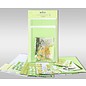 KARTEN und Zubehör / Cards Jeux de cartes à personnaliser, "Printemps", pour 4 cartes, format 11,5 x 21 cm et 11,5 x 17 cm
