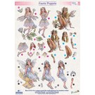 REDDY 3D die cut sheet metal engraving, Dufex "Faerie Poppets 410" designs Christine Haworth