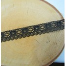 DEKOBAND / RIBBONS / RUBANS ... Lace, black, yard goods