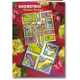Bücher, Zeitschriften und CD / Magazines A5 arbeidsbok: Geometriske Sticker Design