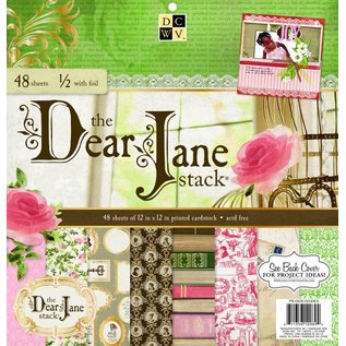 DCWV und Sugar Plum Designer Block, "Kære Jane"