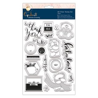 Forever Friends A5 Transparent stempel indsamling Forever Friends