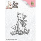 Nellie Snellen Transparent stamps Baby Cuddles - Teddy Bears