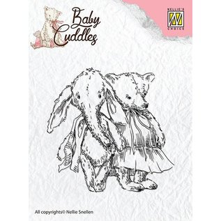 Nellie Snellen tampons transparents bébé Cuddles bébé, amis