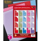 Karten und Scrapbooking Papier, Papier blöcke A4 Designer block, 20 sheets