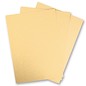 Karten und Scrapbooking Papier, Papier blöcke 5 feuilles de carton métallique, ivoire
