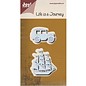 Joy!Crafts / Jeanine´s Art, Hobby Solutions Dies /  Cutting dies: Journey - zeilboot & oldtimer