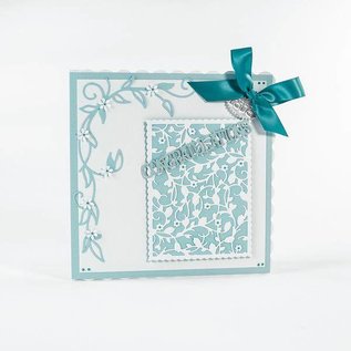 Tonic Studio´s Stamping stencils: Deco frame vines