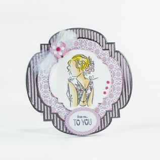 Tonic Studio´s Cutting dies: Deco frame Flower