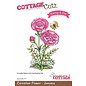 Cottage Cutz NEW stamping stencil stamp +: Flower