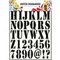 Dutch DooBaDoo des modèles de lettres universelles et chiffres