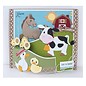 Marianne Design cutting and embossing template: Eline's cow