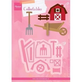 Marianne Design Stamping template: Eline's farm set