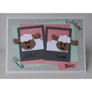 Marianne Design Cutting and embossing template Collectables - Eline's sheep