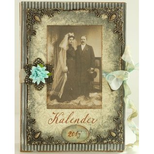 LaBlanche 12 ornamenti scrapbook metallo