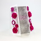 Tonic Studio´s Stampaggio e modello di goffratura: bordo decorativo filigrana con i fiori