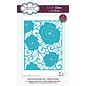 CREATIVE EXPRESSIONS und COUTURE CREATIONS Stamping template: Mini Background - Pierced Roses