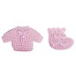 Embellishments / Verzierungen Baby accessories Baby socks + socks baby pink