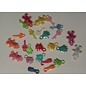 Embellishments / Verzierungen 25 acrylic pendant, theme baby in various color