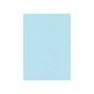 Karten und Scrapbooking Papier, Papier blöcke Linen cardboard 240 GSM, 5 pieces, baby blue