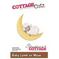 Cottage Cutz Stanzschablone: Schlafendes Schaf auf Mond
