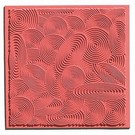 Modellieren 1 texture mat Spirals, 90 x 90 mm