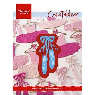 Marianne Design plantilla de perforación: Ballet Shoes