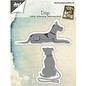 Joy!Crafts / Jeanine´s Art, Hobby Solutions Dies /  Stamping template: Dogs, lying and sitting