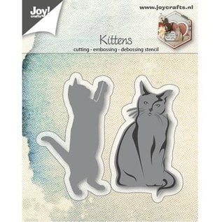 Joy!Crafts / Jeanine´s Art, Hobby Solutions Dies /  Stamping template: cats, playing and sitting