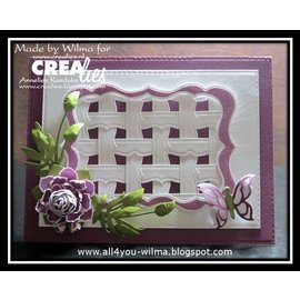 Crealies und CraftEmotions Punching template border