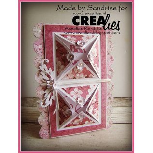 Crealies und CraftEmotions Stamping template, border