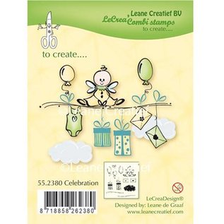 Leane Creatief - Lea'bilities und By Lene Gennemsigtig Stempel: Celebration