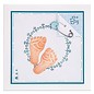 Leane Creatief - Lea'bilities und By Lene Stamping templates: baby motifs