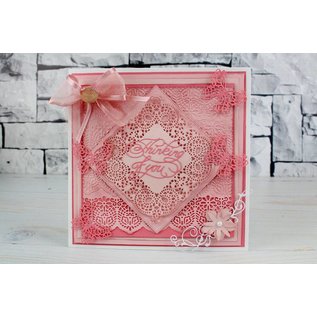 Tattered Lace Stanzschablone: Spitze Vierecke