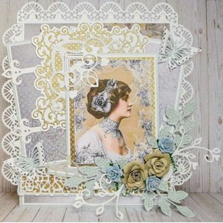 Joy!Crafts / Jeanine´s Art, Hobby Solutions Dies /  Stamping template: top border