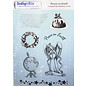 IndigoBlu A5 rubber stamp: Peace On Earth