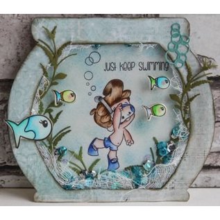 Joy!Crafts / Jeanine´s Art, Hobby Solutions Dies /  Stamping template: algae and bubbles