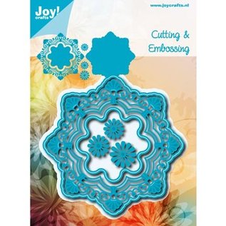 Joy!Crafts / Jeanine´s Art, Hobby Solutions Dies /  La perforación de plantilla: círculo ornamental y flores
