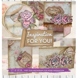 Crafter's Companion Stempel: Vakker Rose