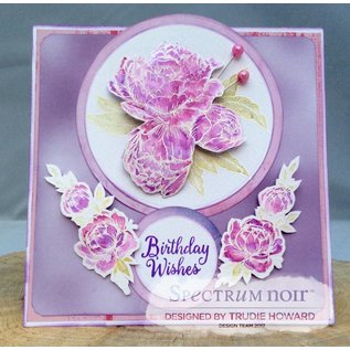 Crafter's Companion Stempel: Vakker Rose