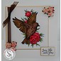 Crafter's Companion Rubber stamp: Little Birdie