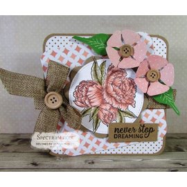 Crafter's Companion timbre en caoutchouc: Belle Rose