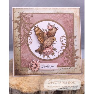 Crafter's Companion Gummi Stempel: Little Birdie