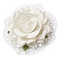 BLUMEN (MINI) UND ACCESOIRES Rose in lino ottica 6 centimetri - 2 pezzi