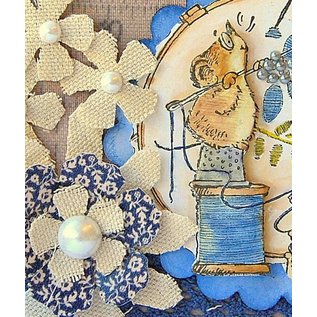 Penny Black Rubber Stamp: Stitch In Time